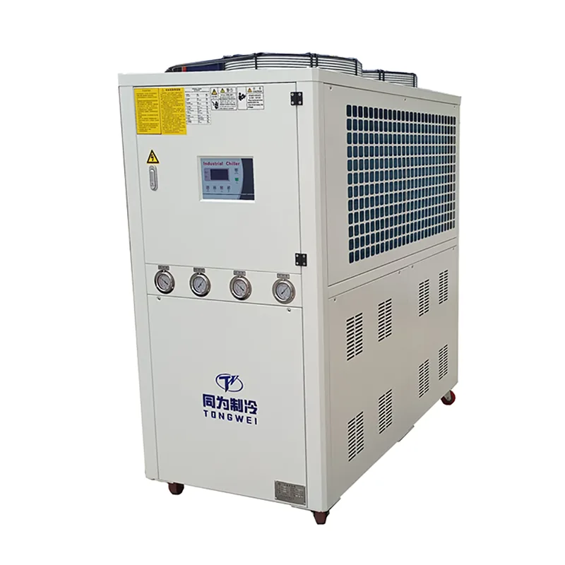 साबुन और डिटर्जेंट निर्माण के लिए 5HP 15KW वॉटर चिलर